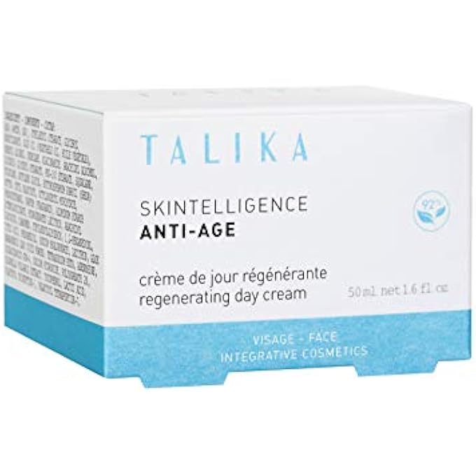 Talika SKINTELLIGENCE ANTIAGE REGENERATING DAY CREAM MOISTURISING AND BRIGHTENING FACE MOISTURISER FOR FIRM, PROTECTED COMFORTABLE SKIN 50 ML CONTAINER - Image 2